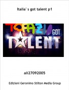 ali27092005 - Italia' s got talent p1