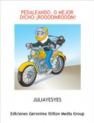 JULIAYESYES - PEDALEANDO, O MEJOR   DICHO:&iexcl;ROOOOMROOOM!