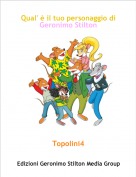 Topolini4 - Qual' &egrave; il tuo personaggio di Geronimo Stilton