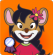 Souris-Rose Stilton